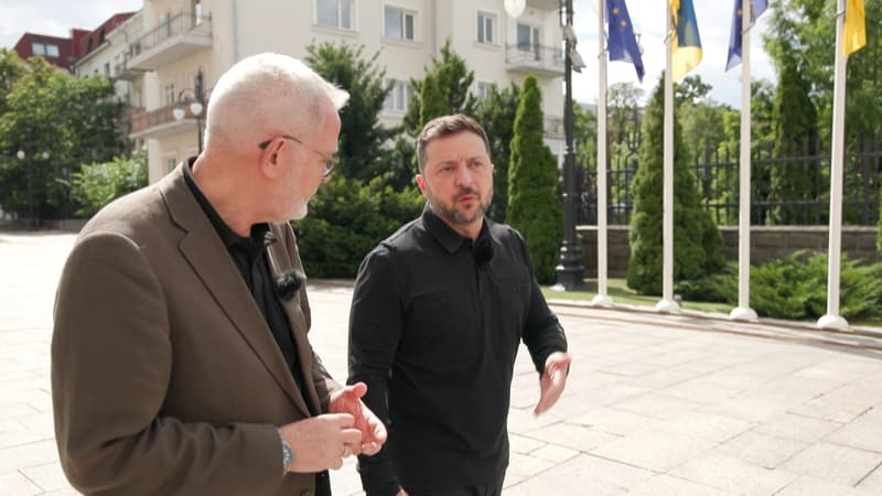 3498aaa4-2db2-4d4d-a348-8042360cd5dd Entretien exclusif avec Volodymyr Zelensky avant son départ pour Paris