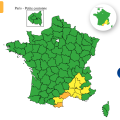 Vigilance jaune canicule dans le sud-est de la France