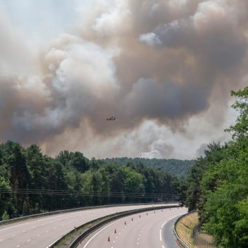 Les incendies de forêt se propagent autour de Fontainebleau