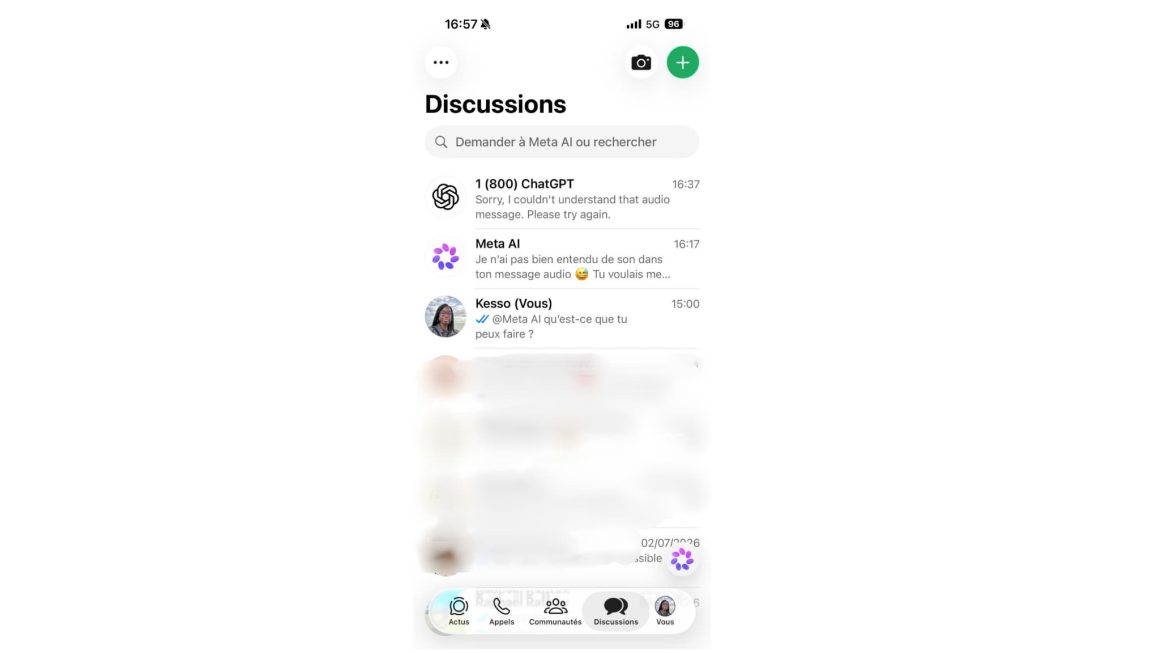 4c26f2e6-6870-448c-ae0f-224c73753824 Retour de ChatGPT sur WhatsApp : un contexte réglementaire et des fonctionnalités limitées