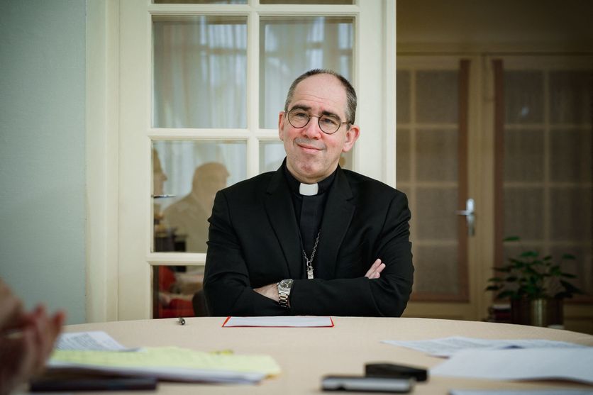 FRANCE-PORTRAIT-BISHOP-MATTHIEU-ROUGE-NANTERRE-DEBATE L’adoption de la loi sur le suicide assisté : réactions de Mgr Matthieu Rougé