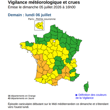 5fa48642-7c99-4524-adeb-3c84a0e9e2e7 Alerte Canicule et Incendies : 16 Départements en Vigilance