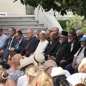 Cérémonie interreligieuse à Nice pour commémorer le 14-Juillet