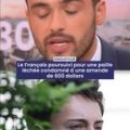 Singapour : Un Français condamné pour une paille léchée