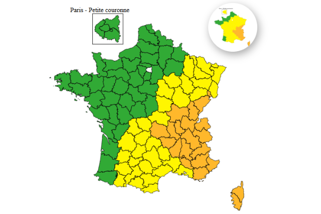 7dd0f81d-d268-4252-9922-170eebf43b85 Alerte Canicule: 21 Départements en Vigilance Orange