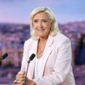 Marine Le Pen annonce sa candidature à l’élection présidentielle 2027