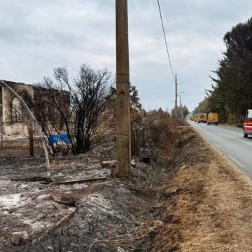 Désastre et solidarité au Porge après un incendie massif