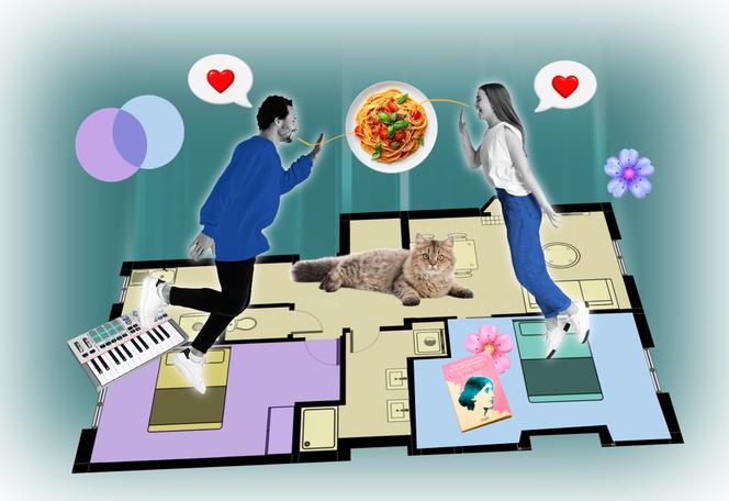 c0465a1c-01df-4328-86f3-da8f8290c6ca La tendance des jeunes couples ayant chacun leur chambre