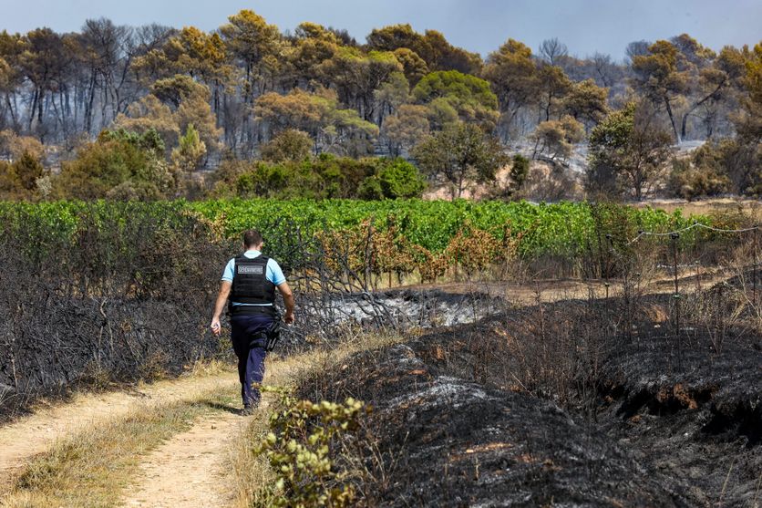 INCENDIE PONTEVES COTIGNAC (VAR) Incendies en Gironde et mobilisation des moyens militaires