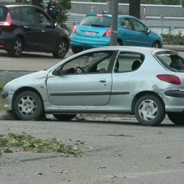 Les violents orages après la canicule en France