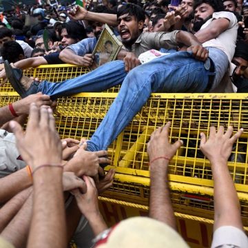 Affrontements entre militants et forces de l’ordre à New Delhi