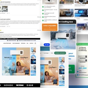 Escroqueries en ligne et climatiseurs miracles