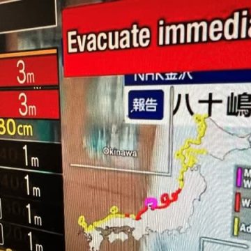 f420f52b-952f-4fd9-9bc1-dab3a5879c76 Alerte au Tsunami dans le Sud du Japon après un Séisme