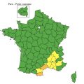 Vigilance orange pour canicule dans le sud de la France