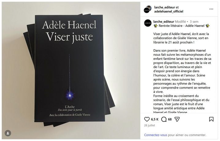 0a40f968-0a1d-45a5-99e0-bf44a9c3332c Adèle Haenel et son Parcours Littéraire et Militant