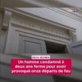 Deux-Sèvres : un pyromane condamné à deux ans de prison ferme