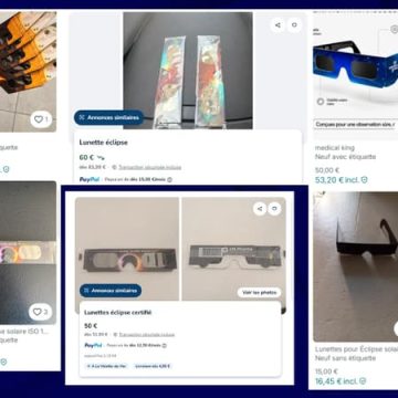 1dd7ddab-5d62-43ef-8d8e-4b1e788e8e94 La forte demande de lunettes pour l’éclipse solaire