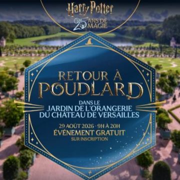Harry Potter célèbre ses 25 ans au château de Versailles
