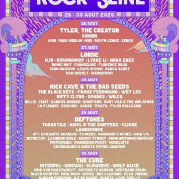 Programme du Festival Rock en Seine 2026