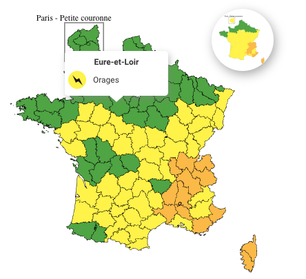 33cb4399-ab4e-4274-991b-056914eb4547 Vigilance pour la canicule en France