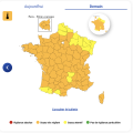 Alerte Canicule pour 80 Départements en France