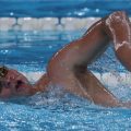 Léon Marchand brille sur 400 m nage libre