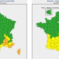 Les départements français sous vigilance orange en raison de la canicule