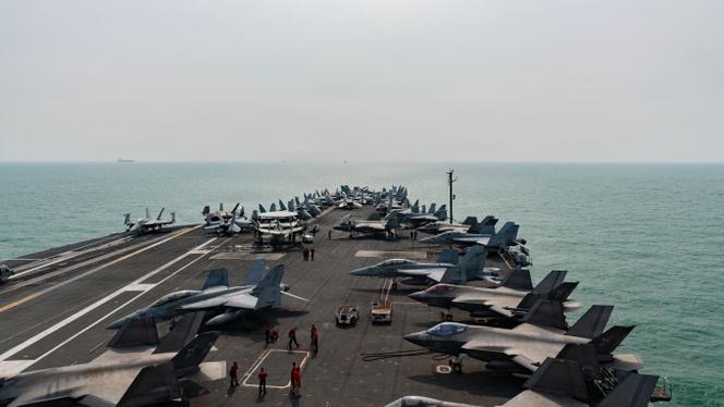 4d632660-1182-44ce-913f-ec727847d6b8 L’arrivée de l’USS George-Washington au Moyen-Orient