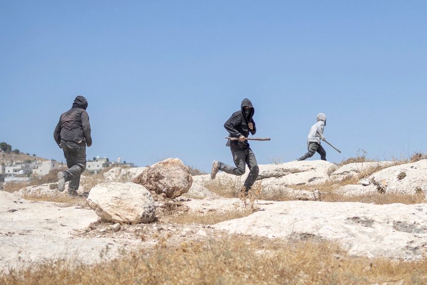 PALESTINIAN-ISRAEL-CONFLICT-WEST BANK-SETTLERS Les tensions croissantes en Cisjordanie occupée