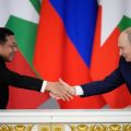Nouvelle coopération énergétique entre la Birmanie et la Russie