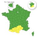 Météo : Vigilance Jaune pour Risques d&rsquo;Orages dans le Sud de la France
