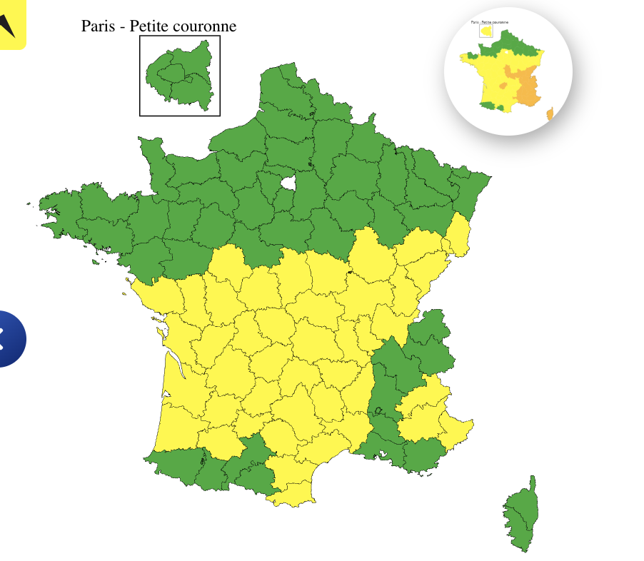 69e0ec9e-d34d-44df-8c85-73527c7e695d Vigilance jaune pour 44 départements en raison des orages