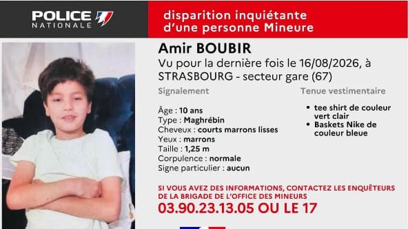 72143cba-567b-4ea3-aae5-d2dbe3684770 Disparition d’un enfant à Strasbourg : la police appelle à témoigner