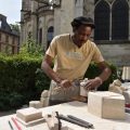 Reconstruction de la Flèche de la Basilique Saint-Denis