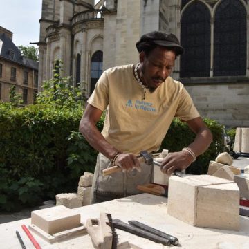 Reconstruction de la Flèche de la Basilique Saint-Denis