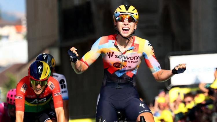 87e92766-9911-4740-96cf-72480a323f1b Lorena Wiebes brille au début du Tour de France Femmes 2026