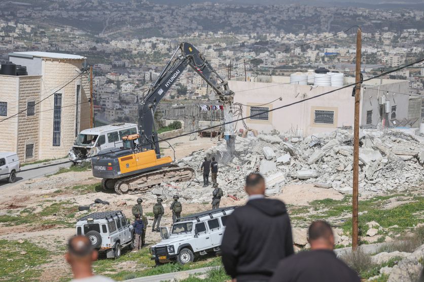 Israel Demolishes Home West Bank Entretien avec Charlie Deulme sur la situation en Israël