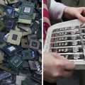 Les téléphones recyclés : une source précieuse d’or