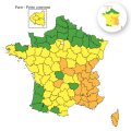 Vigilance orange canicule dans le sud-est de la France