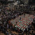 Funérailles collectives à Gaza : le deuil des victimes palestiniennes