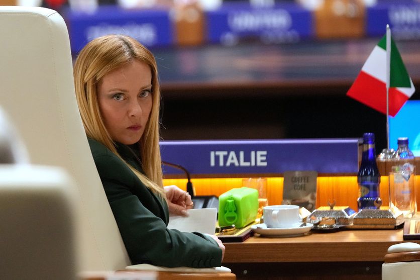 APTOPIX Turkey NATO Summit Giorgia Meloni et la crise migratoire entre l’Espagne et le Maroc