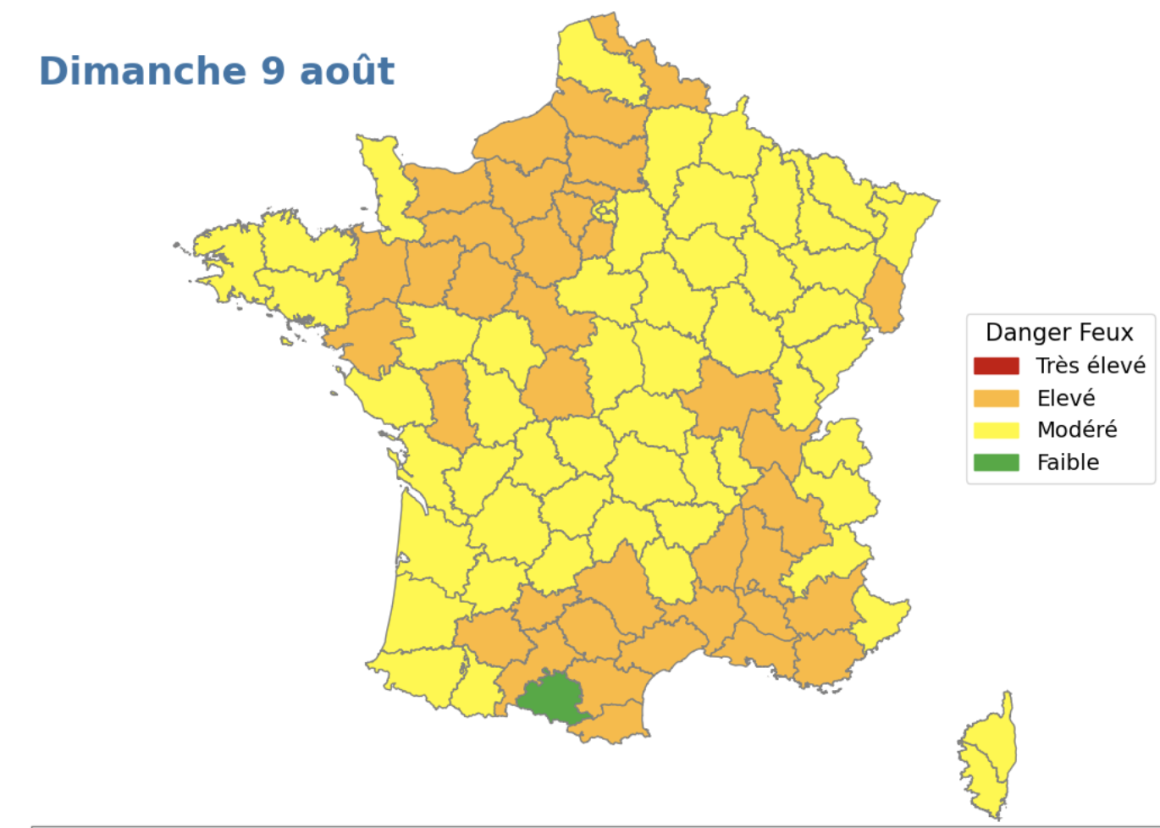 Incendies et vagues de chaleur en France : une situation alarmante