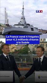 d50e16b9-be0c-46d7-843b-7655e33a855c La France vend 4 frégates pour 4,3 milliards d’euros à la Suède