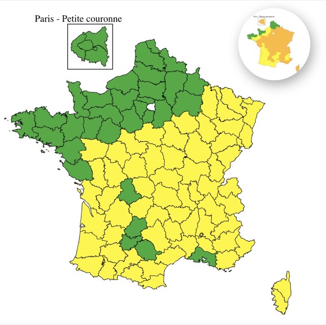 d81c102c-b487-4145-b993-4d04ff1bc302 Météo : 62 départements en alerte orages par Météo-France