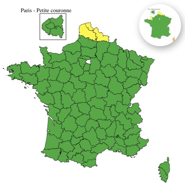 e237582c-913c-4247-a913-37606d6d6504 Météo : Vigilance jaune pour risque orageux dans le Nord de la France