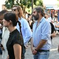 Hommage au DJ Kavinsky lors de ses obsèques à Paris