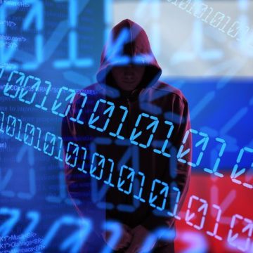 Russian killnet hacker concept with flag background Menaces numériques sur les candidats à l’élection présidentielle de 2027