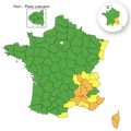 Vigilance Orange Canicule Maintenue pour Dix Départements