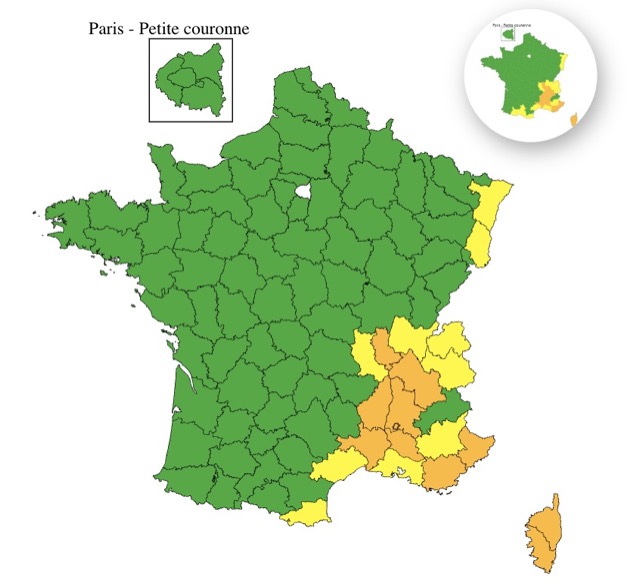 f855bbb2-3b07-4545-92eb-1e91de8ad795 Vigilance Orange Canicule Maintenue pour Dix Départements