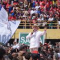 Lancement de la campagne du président brésilien Lula à São Bernardo do Campo